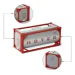 Conteneur citerne 20 pieds 1/87 6