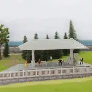 quai gare diorama 1 87 non peint 1