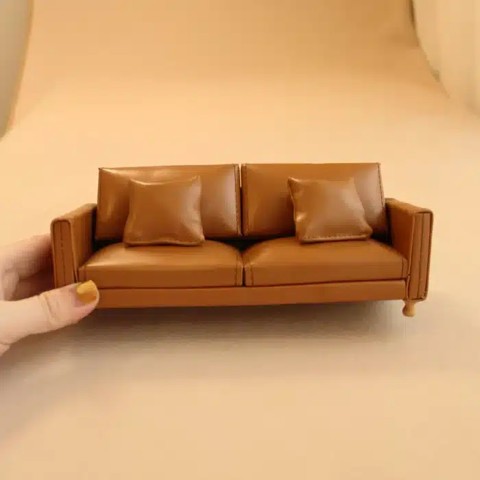 Ensemble canapé cuir 1/12 4