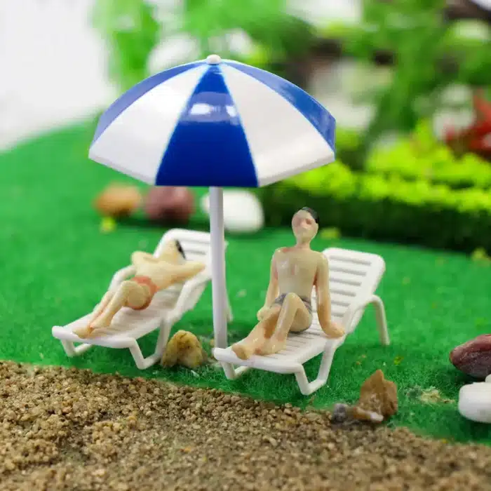 Transat miniature blanc 6