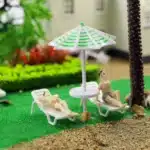 Transat miniature blanc 5