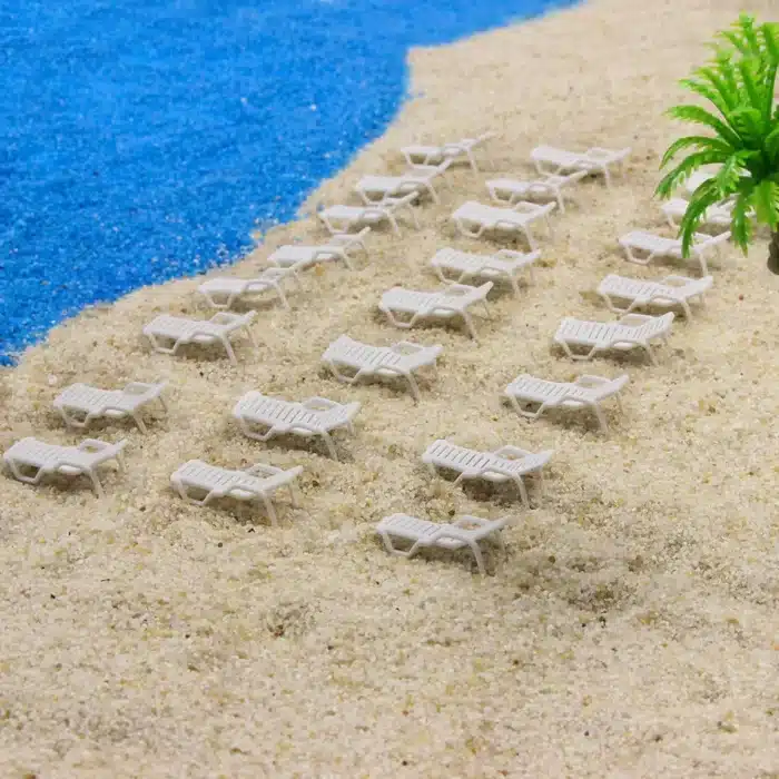 Transat miniature blanc 4