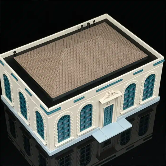 Bureau poste diorama 4