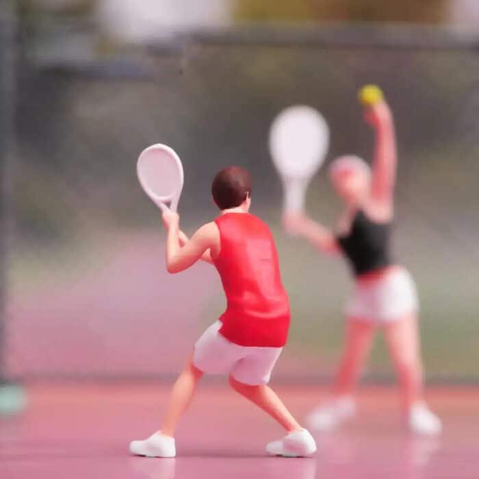 Figurines joueurs de tennis 6