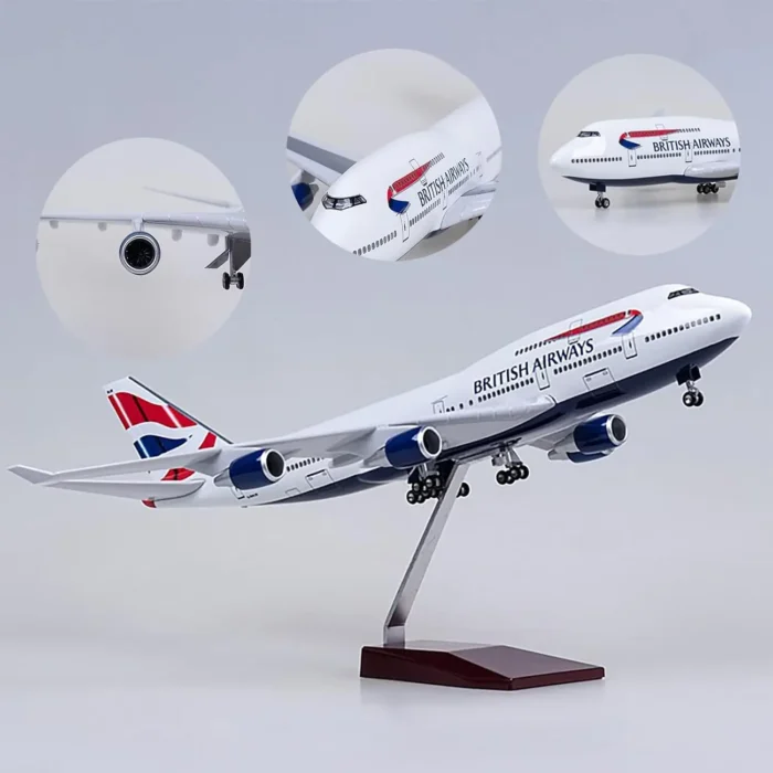 maquette avion british airways​ 3