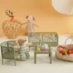 salon de jardin vert miniature 3