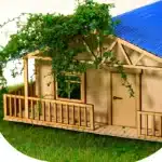 Vignes fleuries pour maquette 4