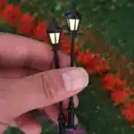 lot de lampadaires 8cm pour maquette​ 5