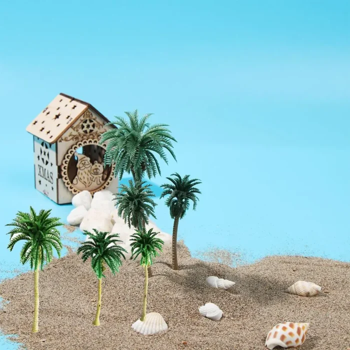 Cocotiers pour maquette 19 cm 5