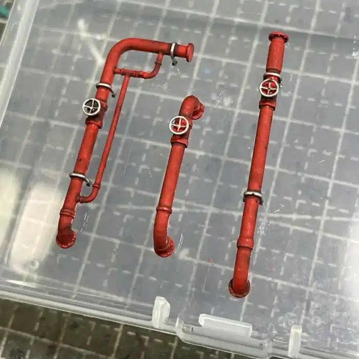 canalisations 1/64 maquette 1