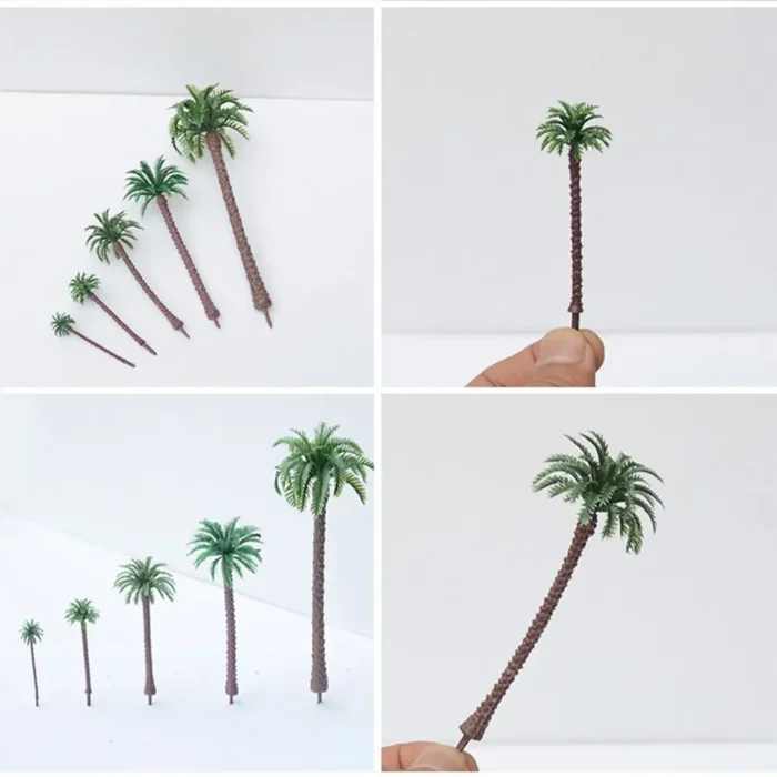 Cocotiers pour maquette 19 cm 2
