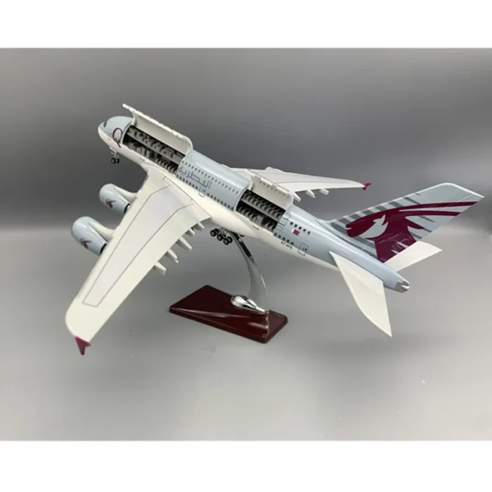 Maquette avion Qatar A380 6