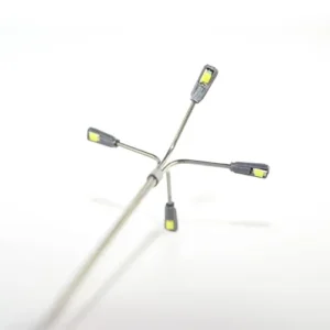 lampadaire quadruple tête miniature 14 cm 11