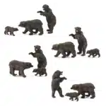 Figurine animal ours 1/87 10