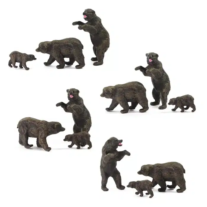 Figurine animal ours 1/87 10