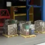 Palette marchandises miniature 1/64 3