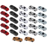 Lot de 50 voitures modernes 1/160 17