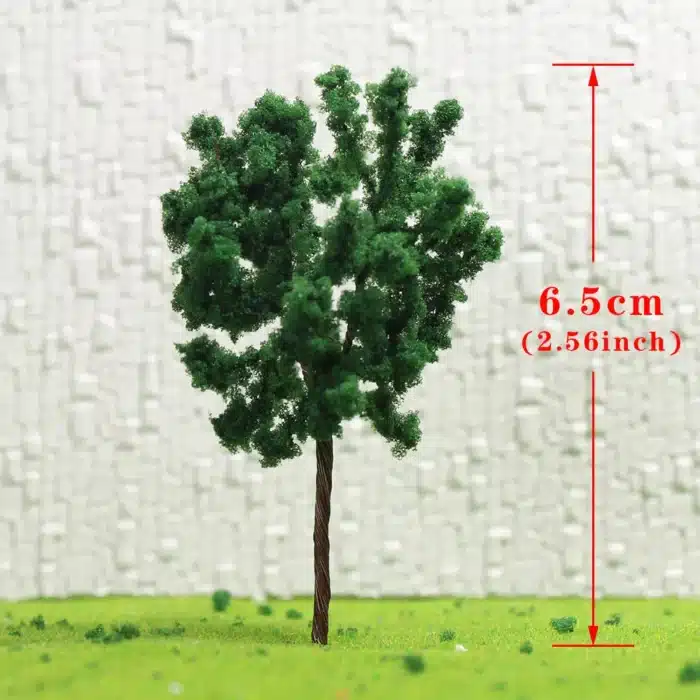 Arbres maquette 7 cm 2