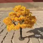 Arbres miniatures jaunes 8