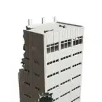 Maquette building en ruine N 6