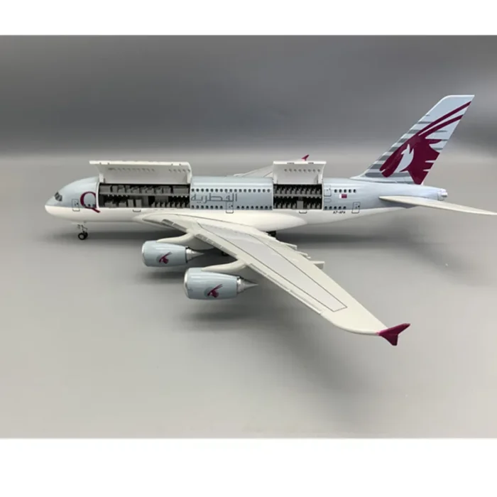 Maquette avion Qatar A380 1