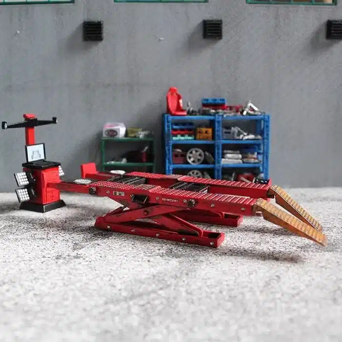 pont élévateur voitures 1/64 6