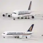 Maquette d'avion Singapore Airlines A380 2