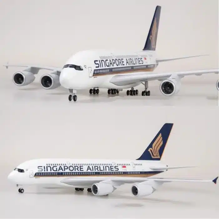 Maquette d'avion Singapore Airlines A380 2