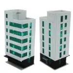 Immeuble moderne pour diorama 1/150 1