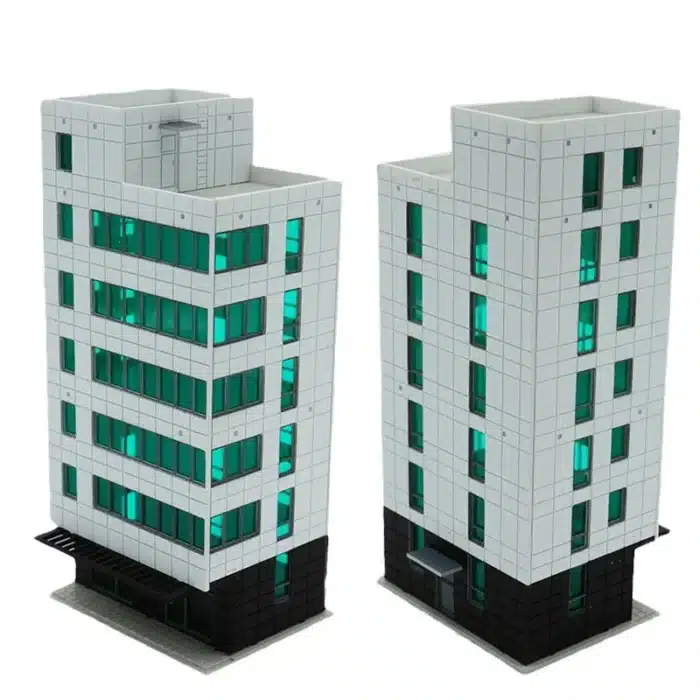Immeuble moderne pour diorama 1/150 1