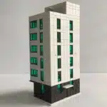 Immeuble moderne pour diorama 1/150 4