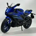 Maquette moto Yamaha bleu 1/12 1