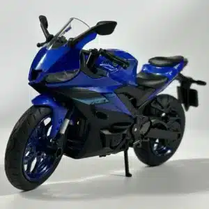 Maquette moto Yamaha bleu 1/12 1