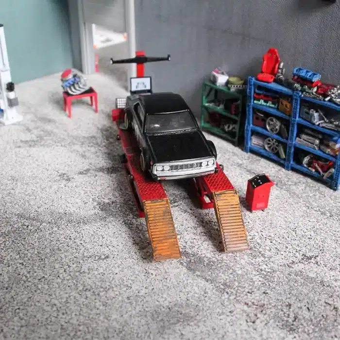 pont élévateur voitures 1/64 4