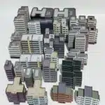 Maquette d’immeuble bureaux 1/300 3