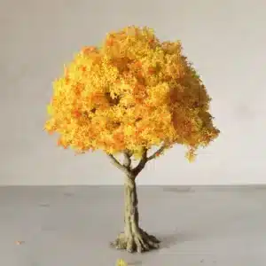 Arbres miniatures jaunes 11