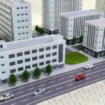 Maquette immeuble bureaux N petit 5
