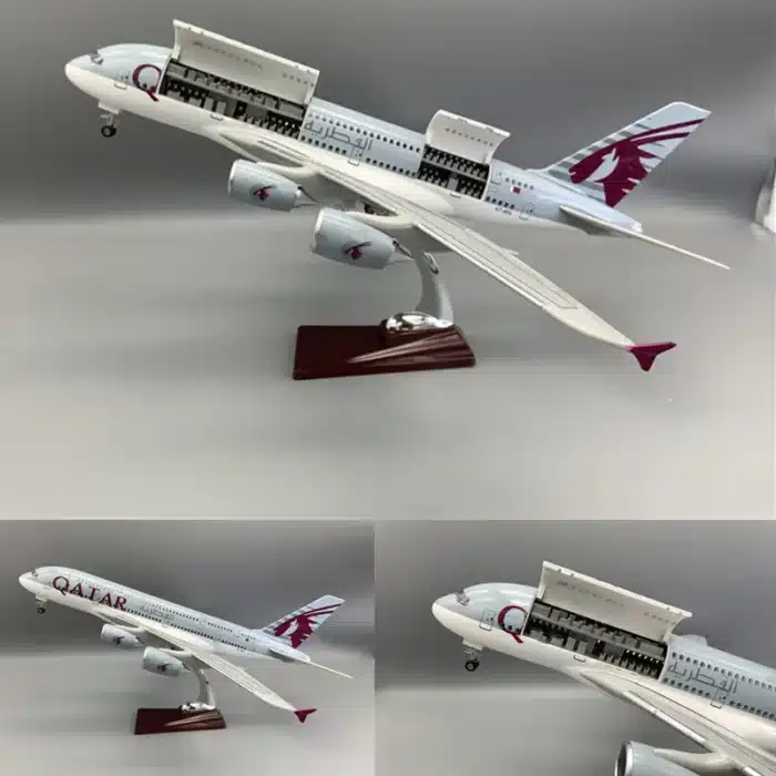 Maquette avion Qatar A380 2
