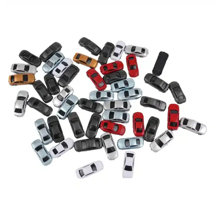 Lot de 50 voitures modernes 1/160 4