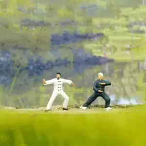 Figurines miniatures duo Tai Chi 8