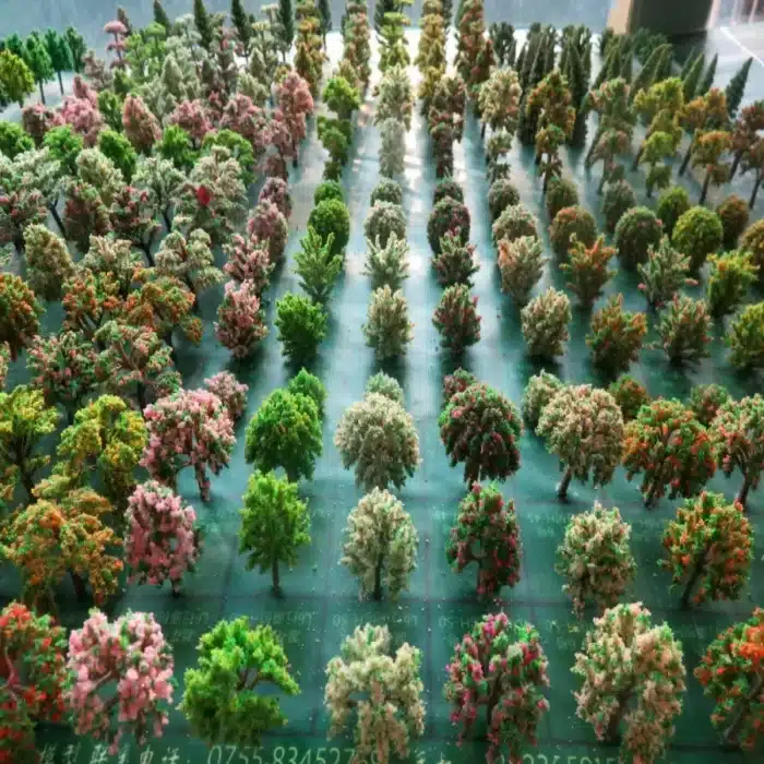 Arbres fleuris miniatures 1