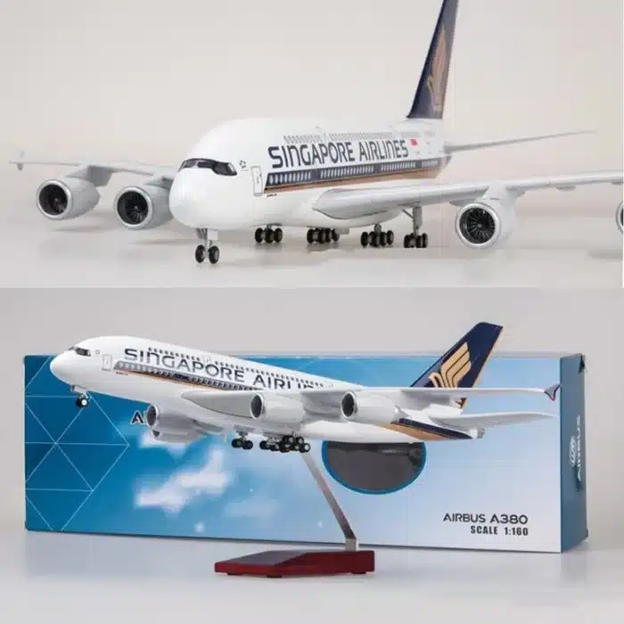 Maquette d'avion Singapore Airlines A380 3