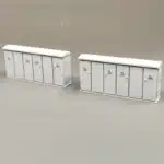 Armoires électriques miniatures HO 3