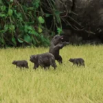 Figurine animal ours 1/87 5