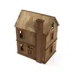 Maquette maison bois 1/72 4