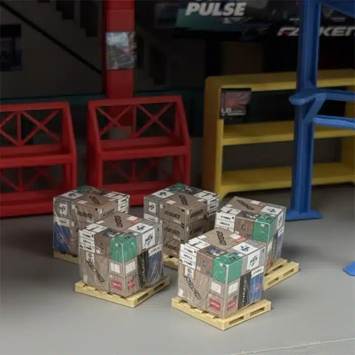 Palette marchandises miniature 1/64 2