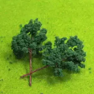 Arbres maquette 7 cm 1