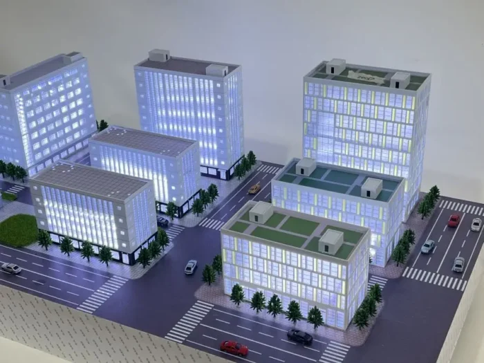 Maquette immeuble bureaux N petit 6