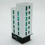 Immeuble moderne pour diorama 1/150 2