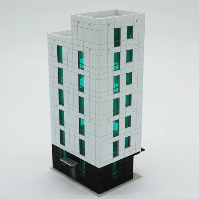 Immeuble moderne pour diorama 1/150 2